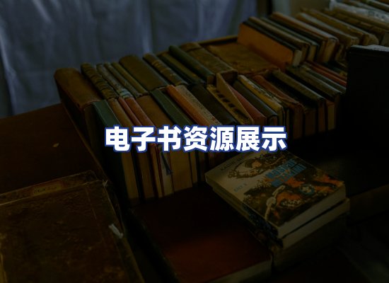 电子书资源展示